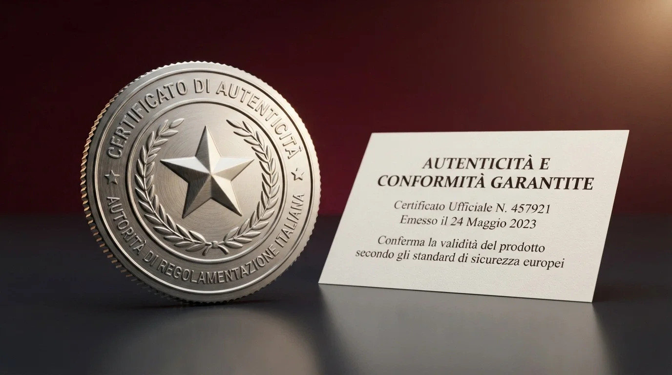 Il logo ufficiale dell'Agenzia delle Dogane e dei Monopoli accanto alla dicitura «Concessionario ADM»
