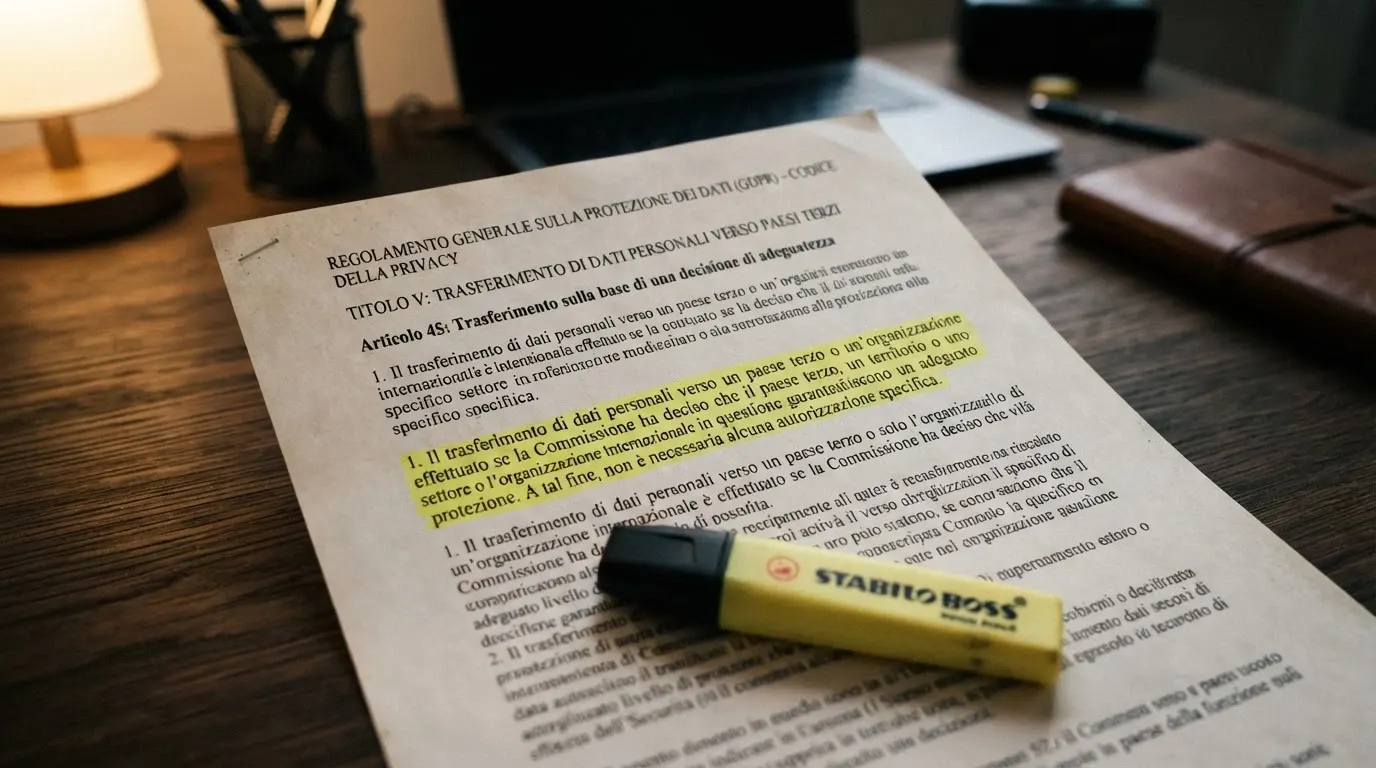 Primo piano di un testo normativo con l'articolo 9 del Decreto Dignità evidenziato