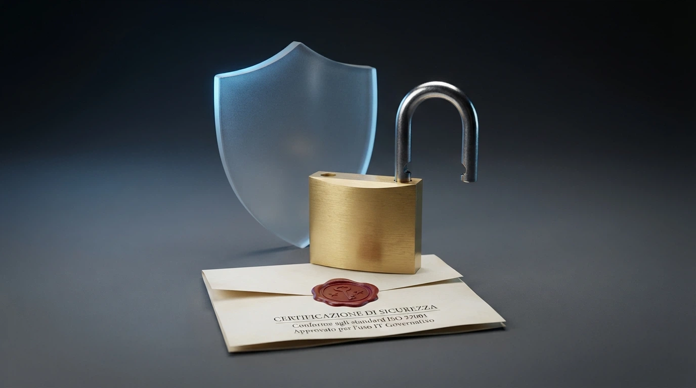 Documento ufficiale con sigillo di una licenza di gioco accanto al logo dell'ADM