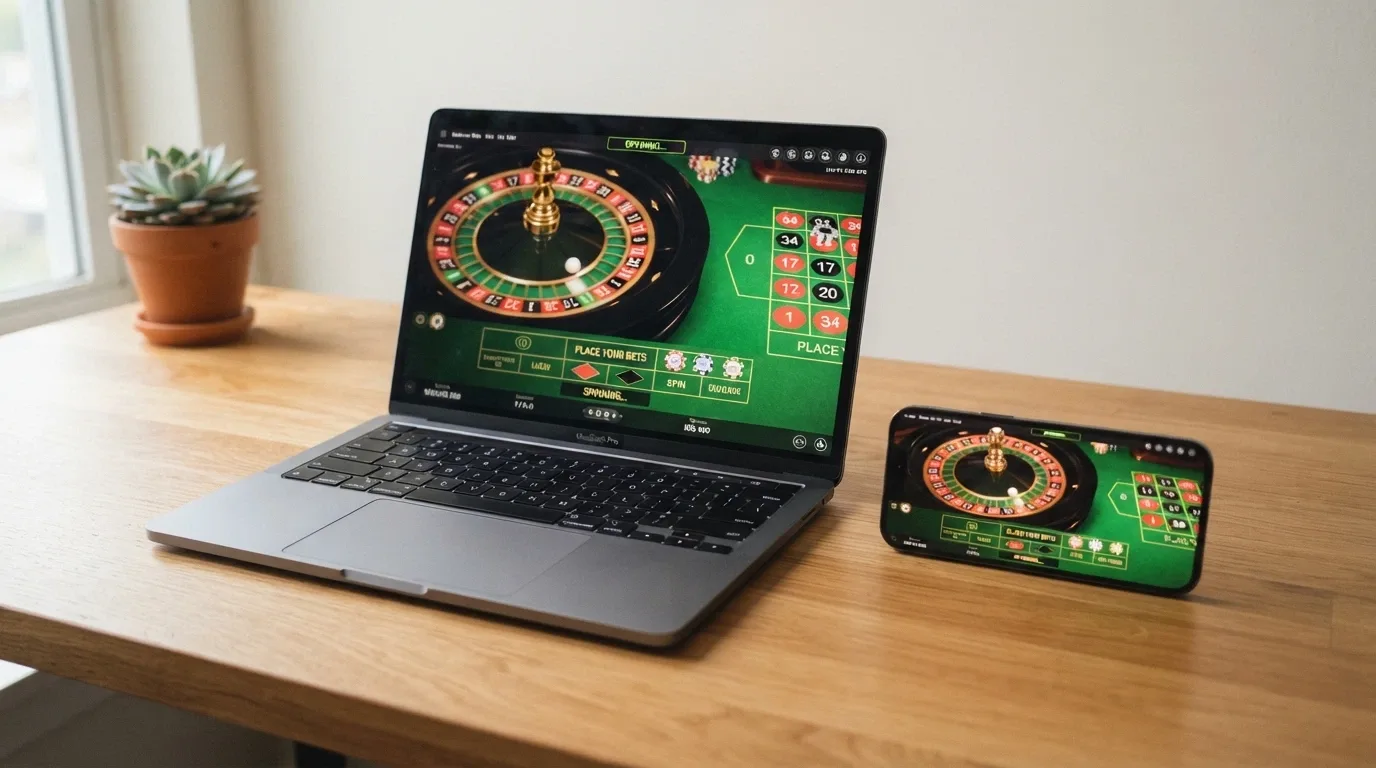 L'interfaccia del sito di gioco online del Casinò di Sanremo su desktop e smartphone